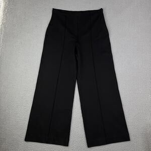 Ripley Rader Black Ponte Knit Wide Leg Pants Women's 1X (30x26)